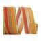 JAM Paper 1.5" x 25yd. Wired Fall Stripe Ribbon
